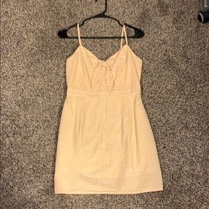 ‼️FINAL SALE‼️LuLu’s Yellow Gingham Dress